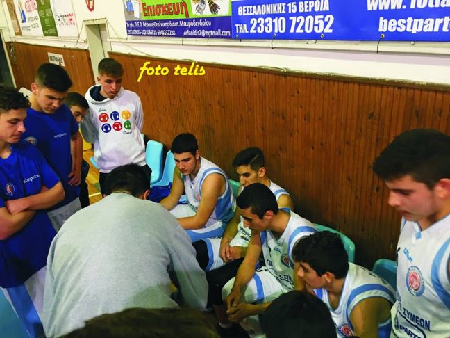 Δύο νίκες και μία ήττα ο απολογισμός των τμημάτων υποδομής του ΑΟΚ Βέροιας