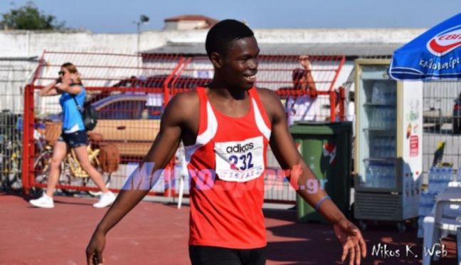 Ο 18χρονος Βεροιώτης πρωταθλητής στίβου