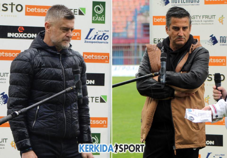 Δηλώσεις Δερμιτζάκη και Ανυφαντάκη μετά την λευκή ισοπαλία της ΒΕΡΟΙΑΣ με την Ξάνθη