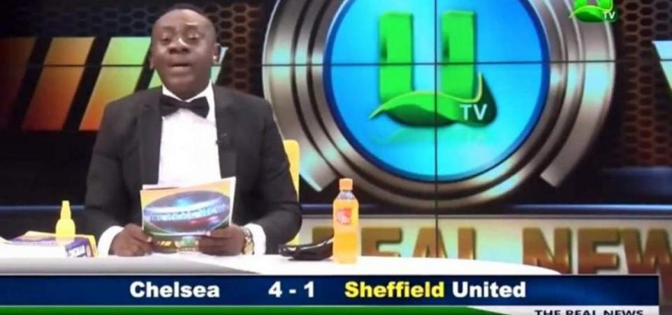 ΕΠΙΚΟ ΒΙΝΤΕΟ: Γκανέζος παρουσιαστής αγκομαχάει να πει τα ονόματα των ομάδων της Premier League!