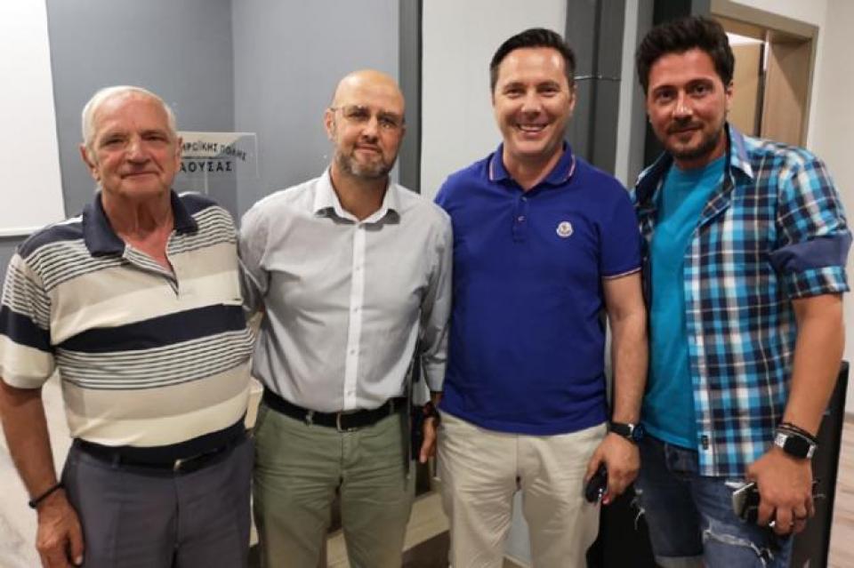 Νέο Δ.Σ. στον ΦΑΣ ΝΑΟΥΣΑ - Επικεφαλής και πάλι ο Απόστολος Μπέκας