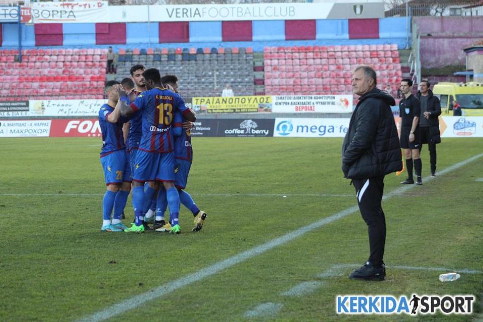 Τα καλύτερα στιγμιότυπα του αγώνα ΒΕΡΟΙΑ - Απόλλων Πόντου 2-0