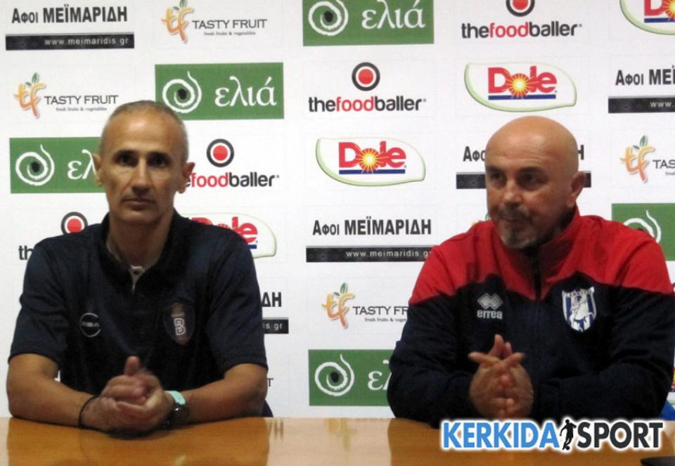 Τι είπαν μετά το παιχνίδι της Βέροιας οι Παπανώτας και Τομπάζης