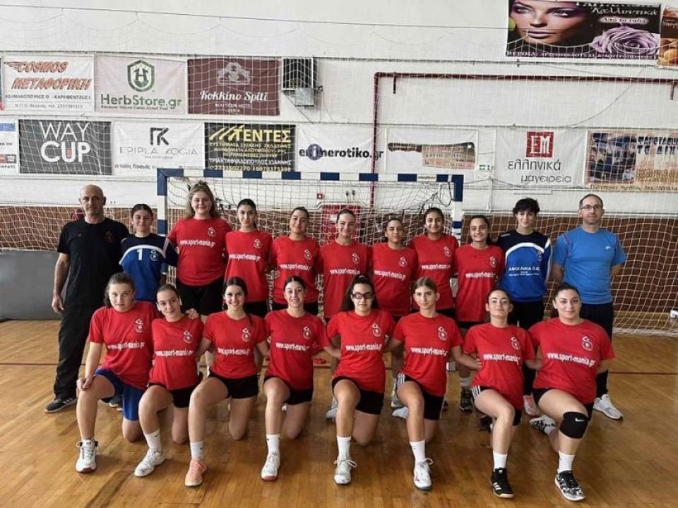 Κέρδισαν στα Γιαννιτσά τα κορίτσια του Φιλίππου Βέροιας