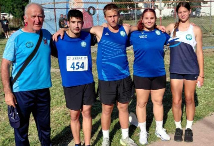 Δύο μετάλλια ο ΟΚΑ Βικέλας Βέροιας στο μίτινγκ ρίψεων "Γιάννης Φράγγογλου"