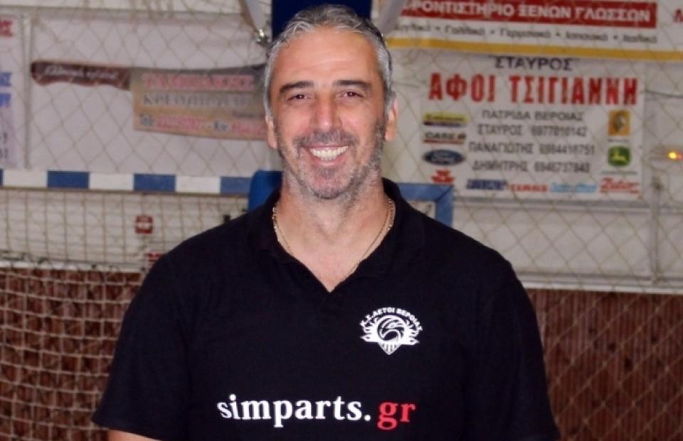 Παραμένει ο Τυριακίδης στον πάγκο των Αετών Β.