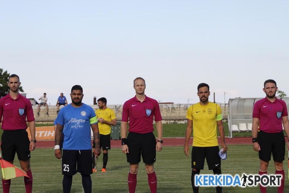 Φωτορεπορτάζ από το φιλικό παιχνίδι του Μ. Αλέξανδρου Αγ. Μαρίνας με τον Άρη