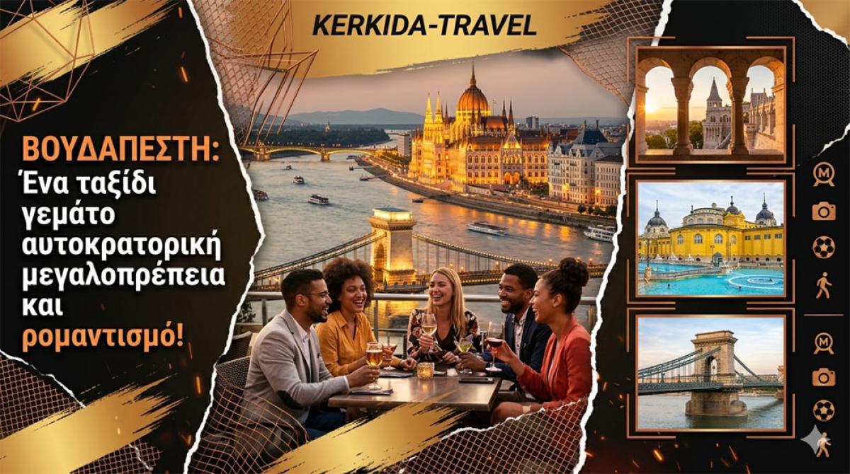 KERKIDA-TRAVEL: Βουδαπέστη – Η "Βασίλισσα του Δούναβη" που θα σας κλέψει την καρδιά!