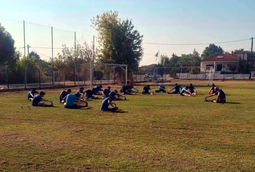 Ξεκίνησε η προετοιμασία του Αστέρα Αλεξάνδρειας - Πρώτη προπόνηση για την Κ16