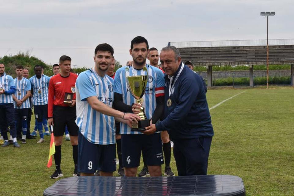 Σήκωσε την κούπα του πρωταθλητή ο Μέγας Αλέξανδρος Αγ. Μαρίνας!