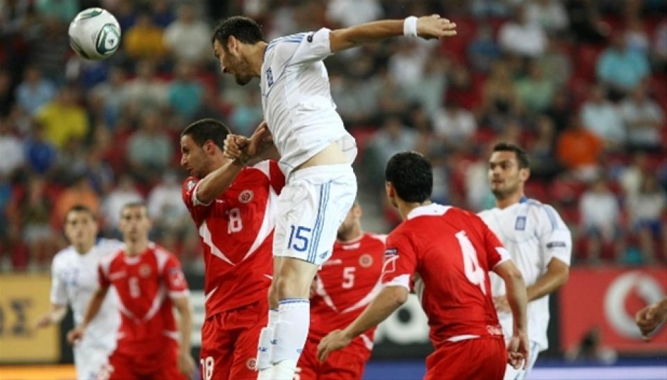 Φιλικό με την Μάλτα η Εθνική Ανδρών