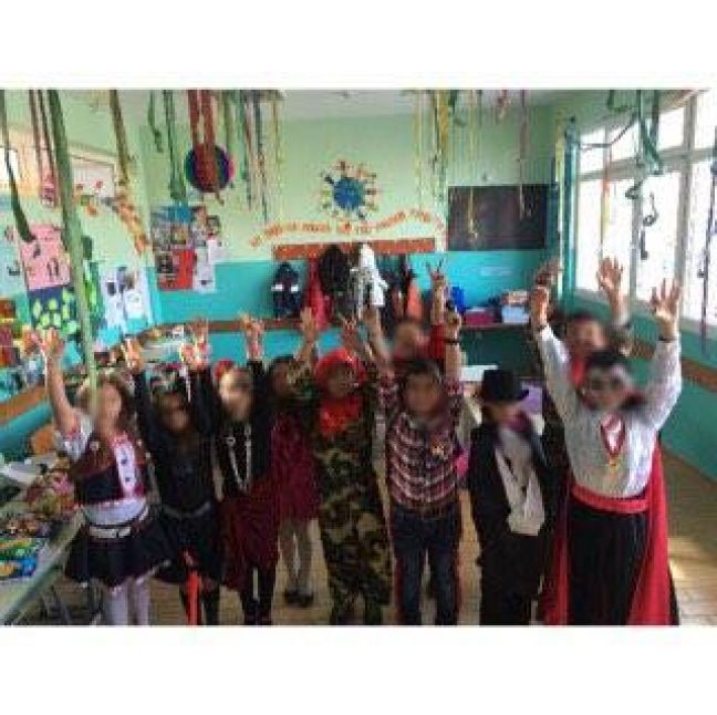 Τα καρναβαλάκια της Γ’ τάξης των Ι.Ε.Β.