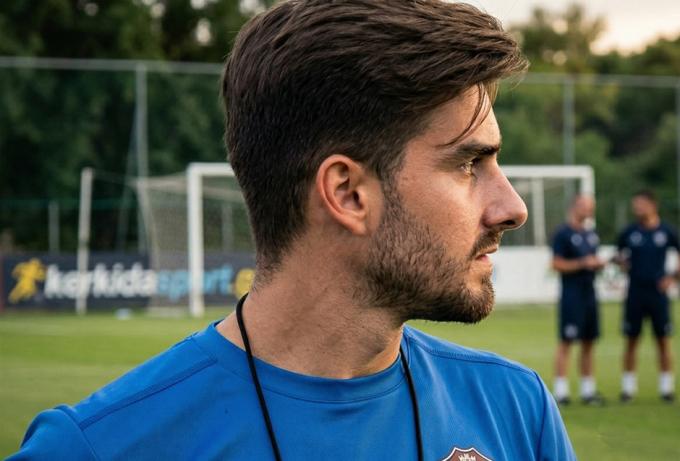 Ο Βεροιώτης γυμναστής φυσικής κατάστασης Χρήστος Βοργιατζίδης σε προπόνηση.