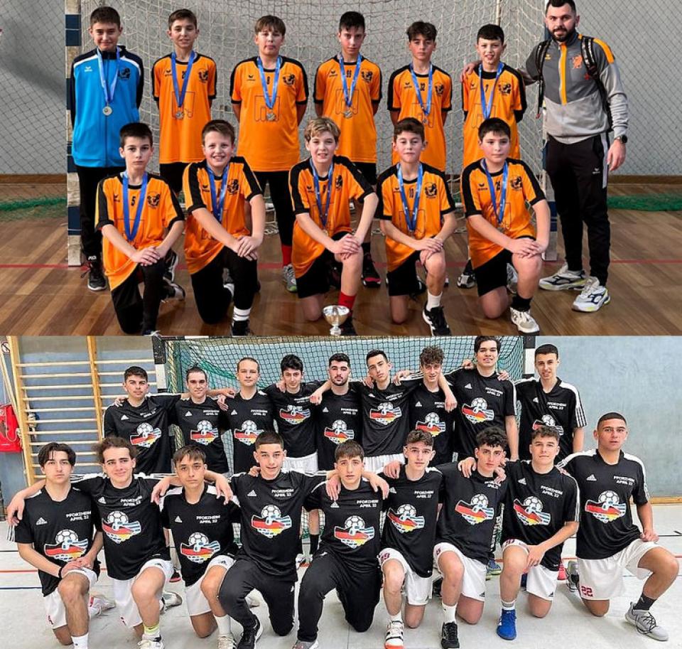 Πρωτιές για τους Παμπαίδες Β' του Ζαφειράκη Νάουσας και τους Παίδες του Φέρωνα Βέροιας