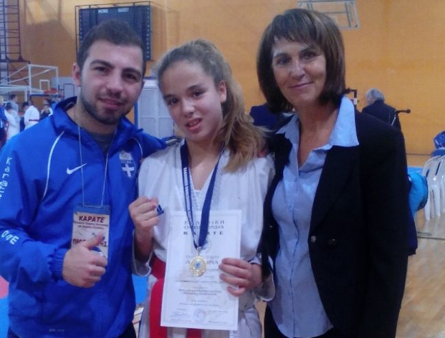 Χρυσό μετάλλιο η Τσιλιγγερίδου Ελένη