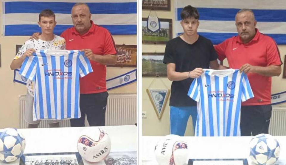 Στον "Μέγα" και με τη... βούλα οι νεαροί Μουχτάρης και Νίκου