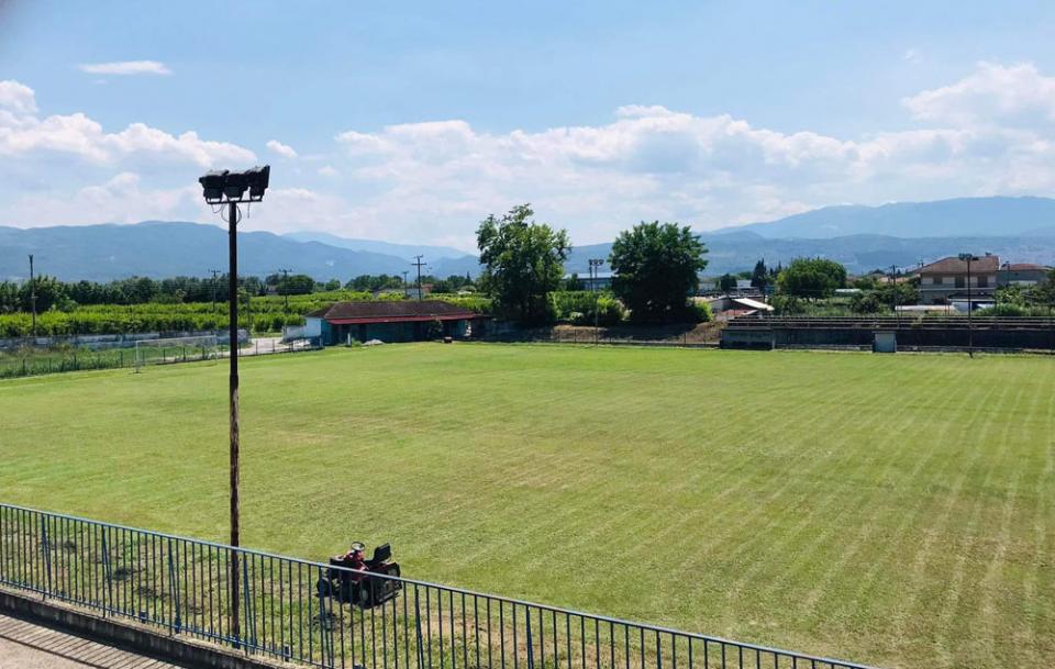 Αναμορφώνεται ο αγωνιστικός χώρος του γηπέδου του Διαβατού