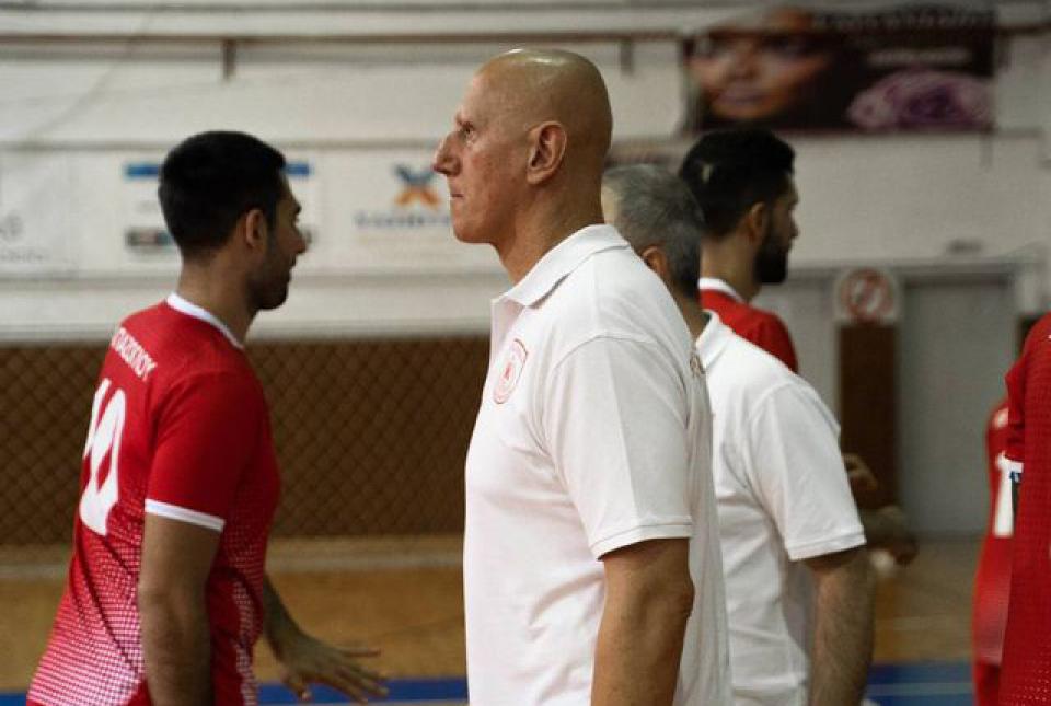 Σ. Τζιουμάκας: "Αρχίζουμε τη Volleyleague κόντρα στις 4 κορυφαίες ομάδες..."