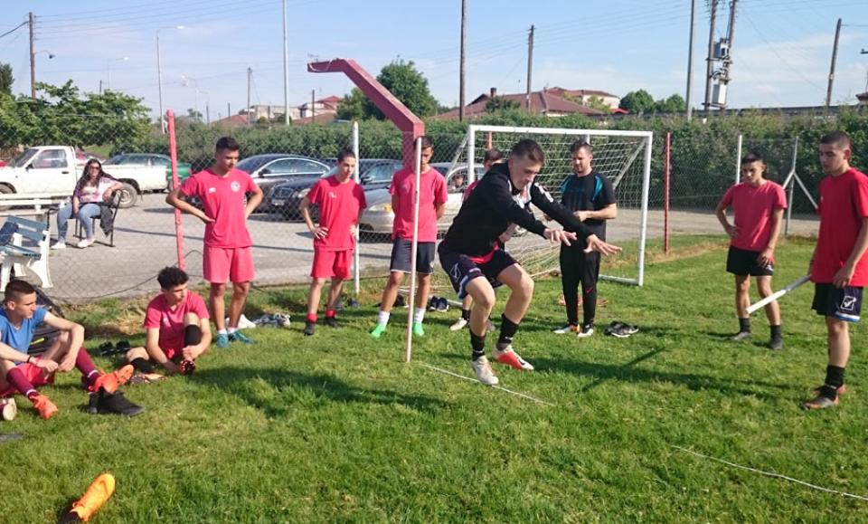 Πανέτοιμη για τον πρώτο ημιτελικό η Κ16 του Αλιάκμονα Νησελίου