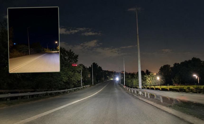 Σκοτάδι στην περιφερειακή Βέροιας: Έναν μήνα χωρίς φωτισμό το τμήμα προς Παναγία Δοβρά!