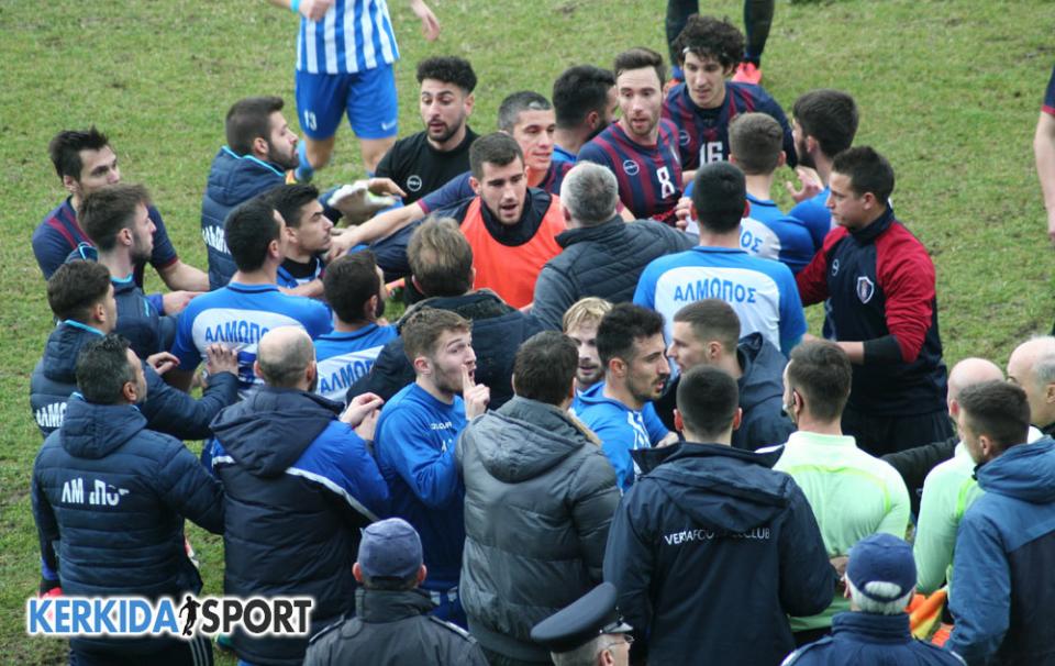 Προκλήσεις και ζημιές από τους παίκτες του Αλμωπού στα αποδυτήρια του γηπέδου της Βέροιας!