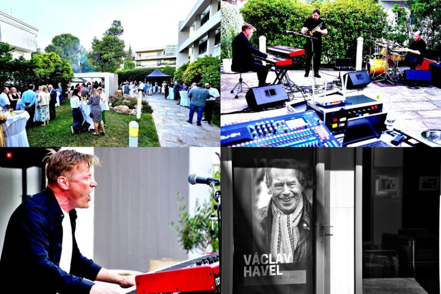 Η Πρεσβεία της Τσεχίας φιλοξένησε ένα Garden Party εμπνευσμένο από την κληρονομιά του Βάτσλαβ Χάβελ