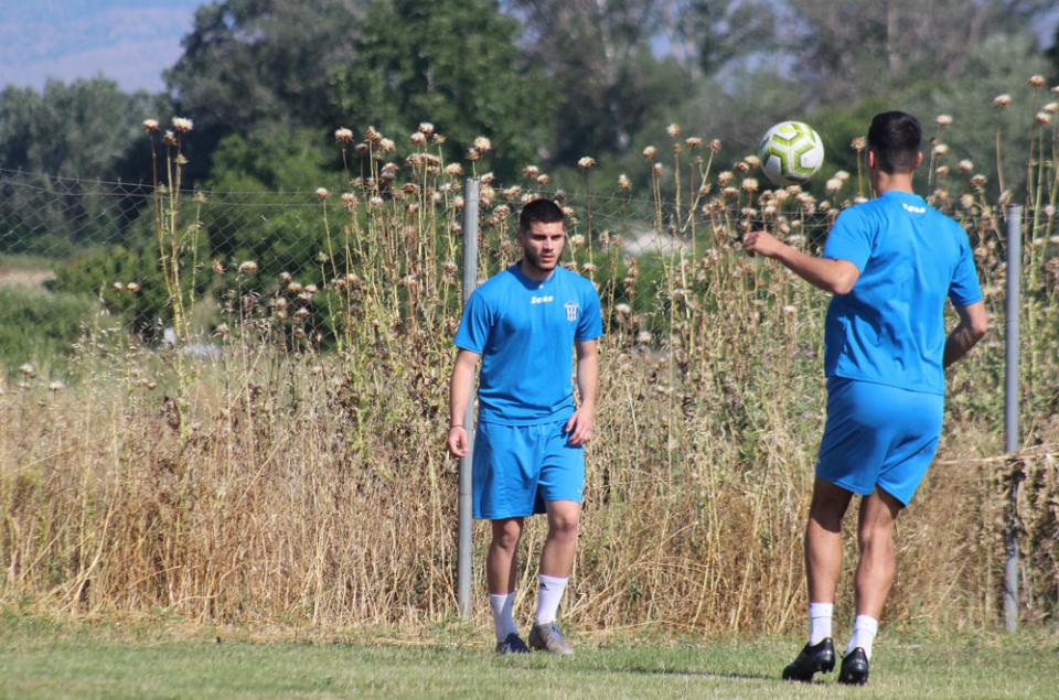 Προπονείται με την ανδρική του Απόλλωνα Λάρισας ο Βεροιώτης Π. Κουτσούκης
