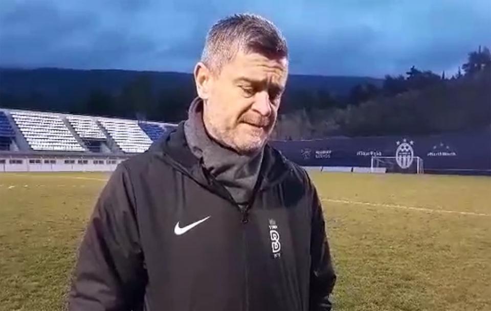 Δερμιτζάκης: "Θέλαμε τη νίκη - Δύσκολο να παίξεις μπάλα σε τέτοιο γήπεδο"