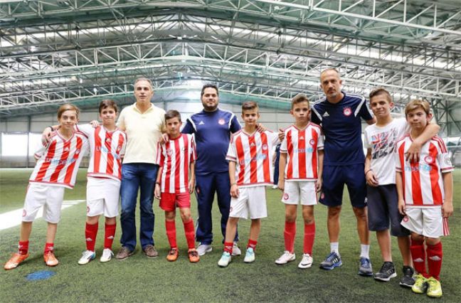 Η Σχολή Ποδοσφαίρου Ολυμπιακός Νηρέας Βέροιας στα δοκιμαστικά της ΠΑΕ Ολυμπιακός στη Θεσσαλονίκη