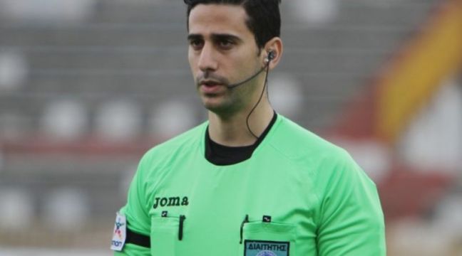 Ο Αθηναίος Ευαγγέλου σφυρίζει στο ΒΕΡΟΙΑ-ΠΑΟΚ