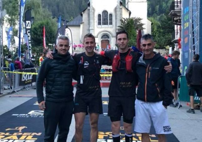 Οι τέσσερις βεροιώτες δρομείς στο MARATON du Mont Blanc