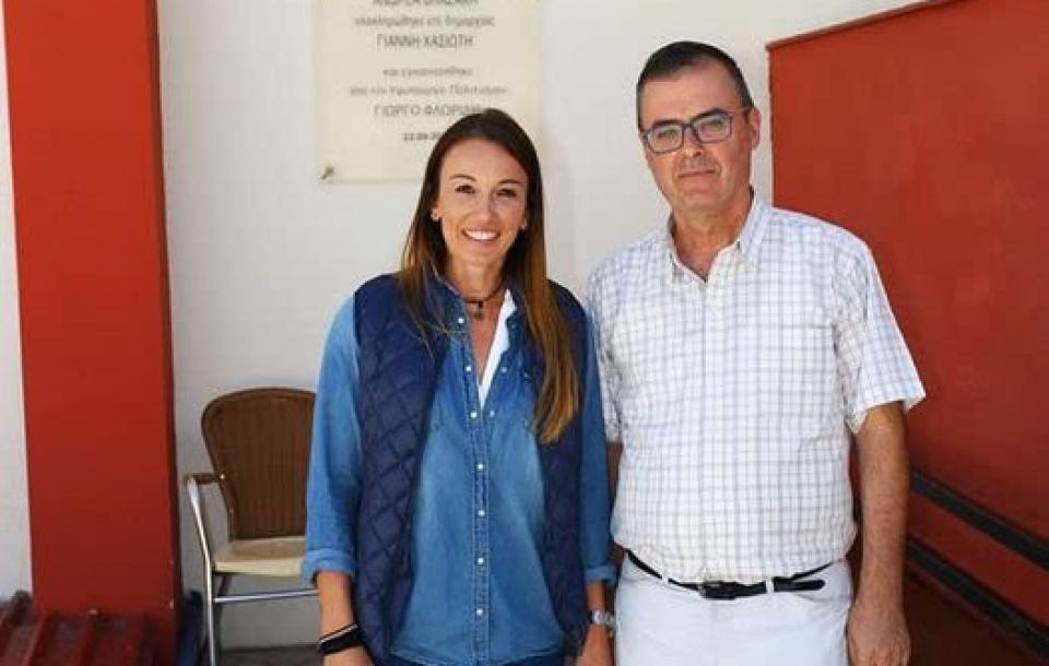 Η πρωταθλήτρια Σοφία Υφαντίδου στο Δ.Σ. του ΚΑΠΑ Δήμου Βέροιας