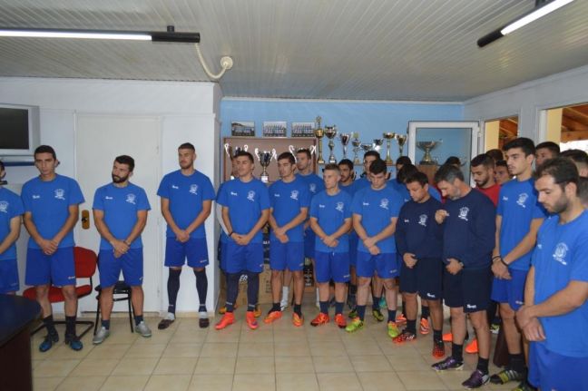 Πραγματοποιήθηκε ο αγιασμός στον ΦΑΣ Νάουσα