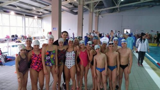 Εντυπωσίασαν οι αθλητές της Κ.Α.Ν. στους Χειμερινούς Αγώνες 9-12 ετών.