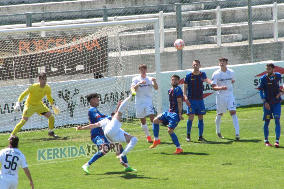 Πολύτιμο βαθμό πήρε η ΒΕΡΟΙΑ από τον ΠΑΟΚ Β’ στη Ν. Ευκαρπία