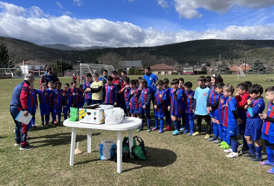 Έκοψε την βασιλόπιτα η Ακαδημία Ποδοσφαίρου Βέροιας