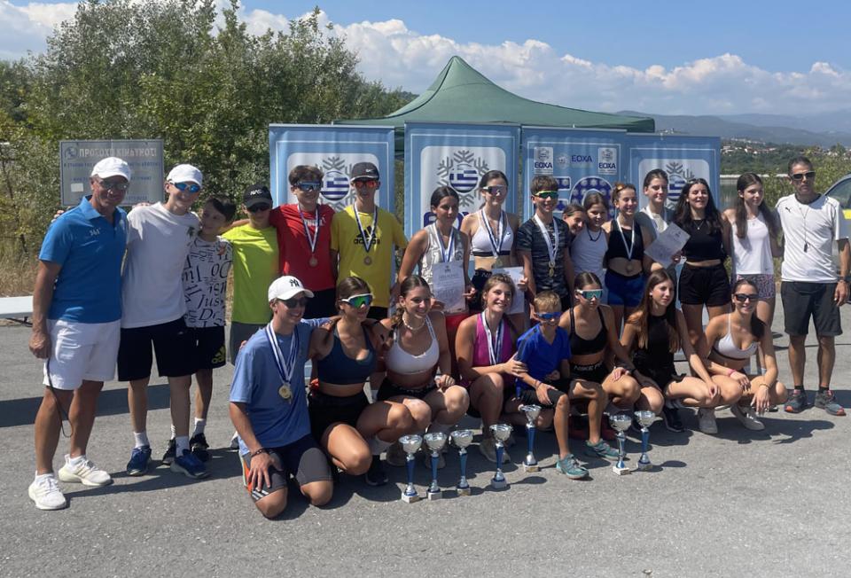 Σαρωτικός ο ΕΟΣ Νάουσας στο Πανελλήνιο Πρωτάθλημα Roller Ski στην Ημαθία