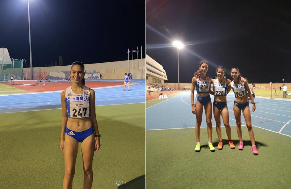 Δεύτερη θέση στα 3000μ για την Πατσαλά του "Βικέλα Βέροιας" στη Λευκωσία