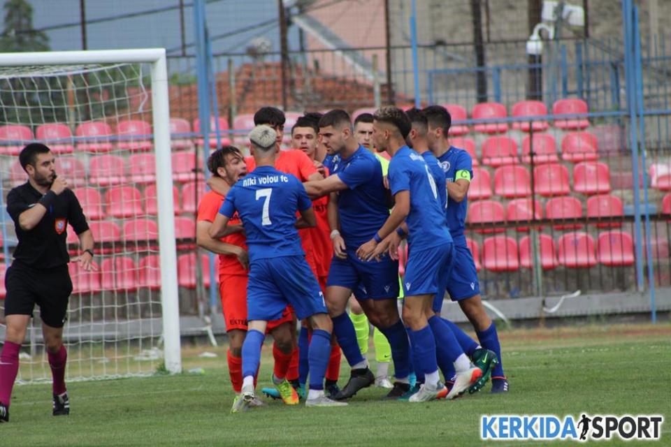 Κ20: Ο ισόπαλος αγώνας ΒΕΡΟΙΑ - Νίκη Βόλου με τον φακό του kerkidasport.gr