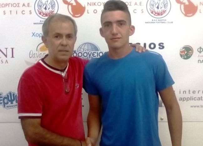 Στον Φ.Α.Σ. ΝΑΟΥΣΑ ο Τάσος Σάκκος