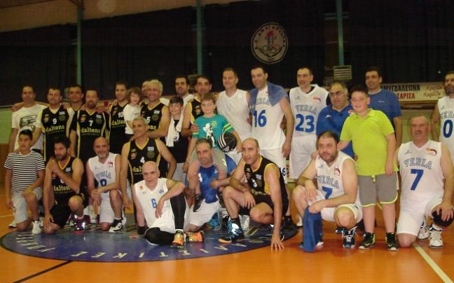 Φιλικό παλαιμάχων μπάσκετ ΝΑΟΥΣΑ-ΒΕΡΟΙΑ