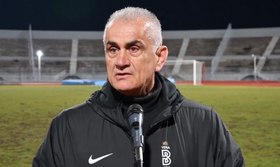 Δηλώσεις του Γιώτη Τσαλουχίδη μετά τον αγώνα των Τρικάλων