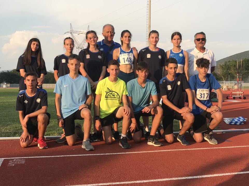 Με επτά μετάλλια επέστρεψαν οι νεαροί του ΒΙΚΕΛΑ ΒΕΡΟΙΑΣ από το παν/νιο Πρωτάθλημα στίβου