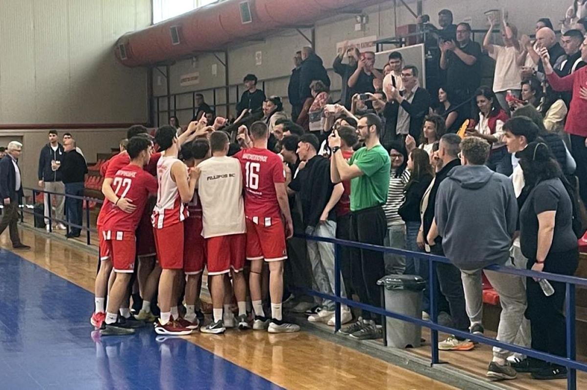 Πανελλήνιο Εφήβων: Μεγάλη νίκη-πρόκριση του Φιλίππου επί της Κομοτηνής!