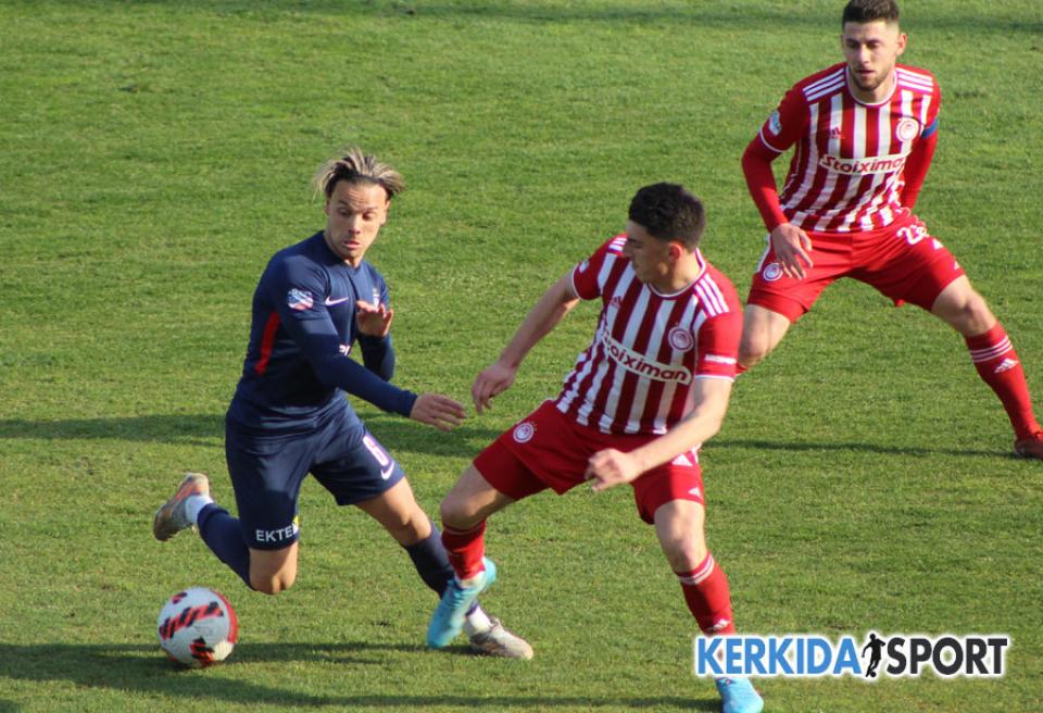 ΒΕΡΟΙΑ - Ολυμπιακός Β' 1-0: Τα καλύτερα στιγμιότυπα του αγώνα