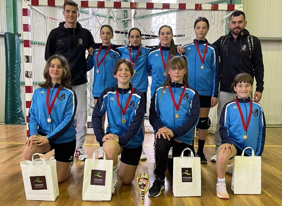 "Τρίτες" οι μικρές χαντμπολίστριες του Ζαφειράκη στο Mountain Easter Camp!