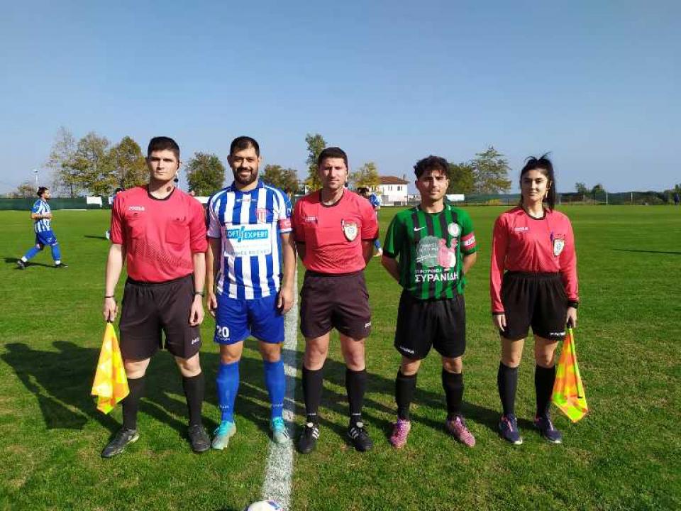 Πιερία: Πρεμιέρα με "πεντάρα" ο Αιγινιακός του Γιώργου Ντάμτσιου!