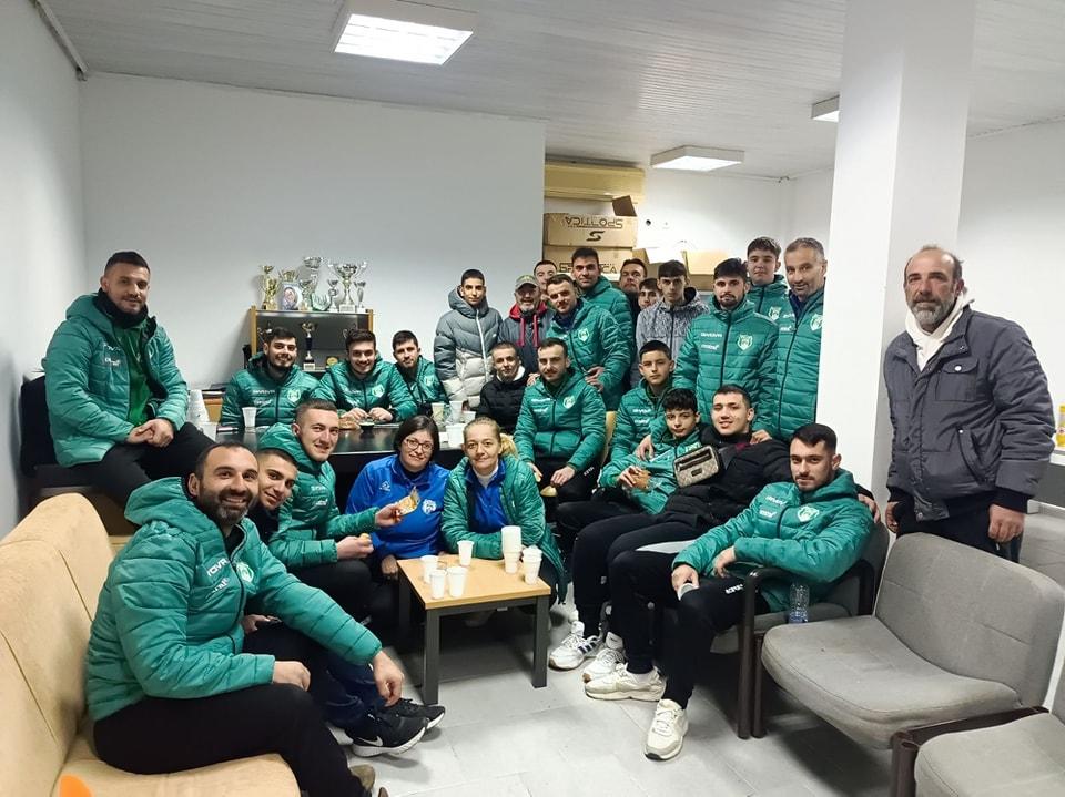 Έκοψε την πρωτοχρονιάτικη πίτα του ο Απόλλων Αγίου Γεωργίου (φωτο)