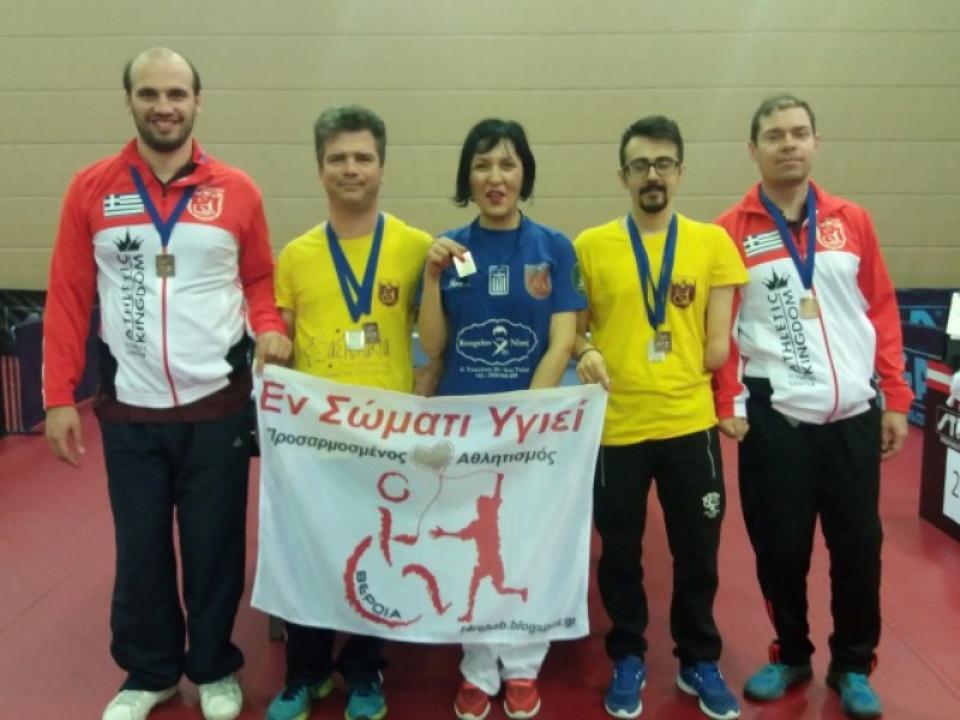Εξαιρετική παρουσία για το "Εν Σώματι Υγιεί", στο Πανελλήνιο Πρωτάθλημα Επιτραπέζιας Αντισφαίρισης ΑμεΑ 2019