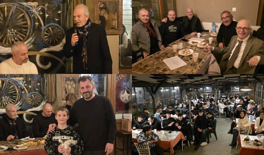 Η οικογένεια της ΑΕΠ Βέροιας "έσμιξε" στη Ραχιά για την καθιερωμένη κοπή πίτας